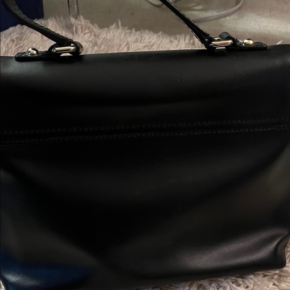 Kate Spade ♠️ Black Leather Handbag - Picture 3 of 10